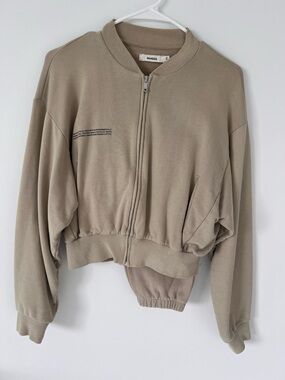 Pangaia Set Zip-Up / Bomber Jacket + Track Pants Stone XS Matching Set